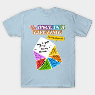 Let's Play Once In A Lifetime Cootie Catcher T-Shirt